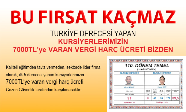 BU FIRSAT KAÇMAZ 